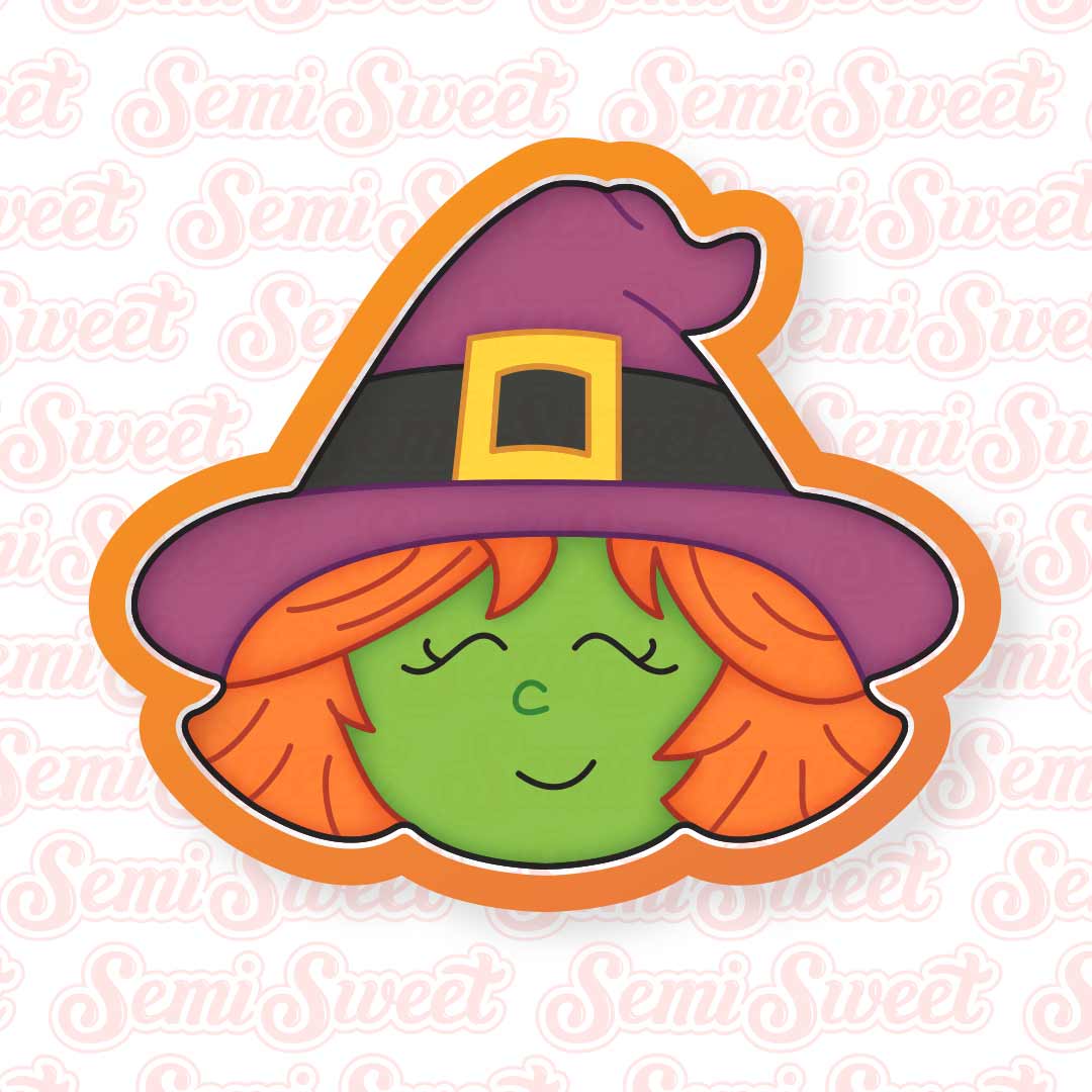 Witch Cookie Cutter | Semi Sweet Designs