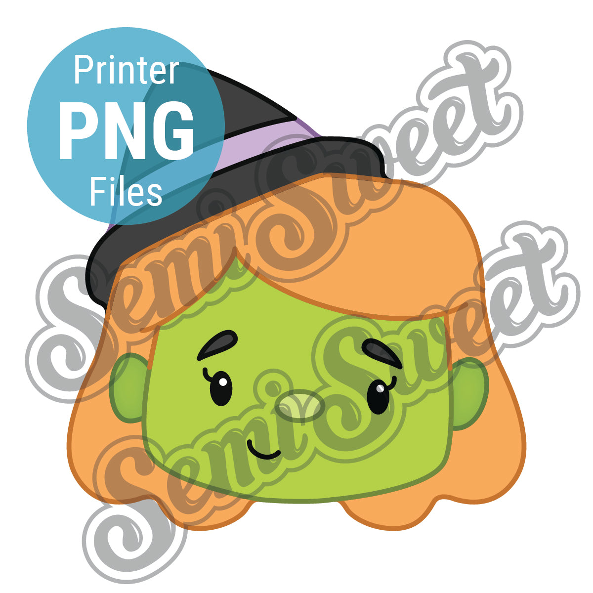 a witch kid png made by semi sweet designs