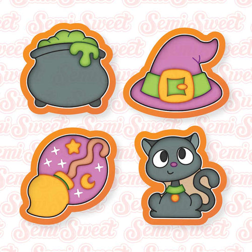 Witch Cookie Cutter Set