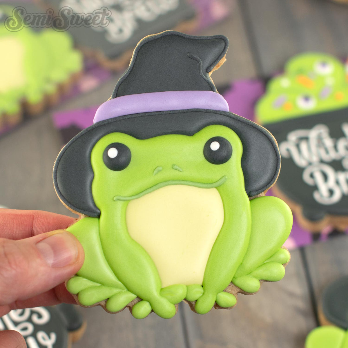Witch Frog Cookie Cutter