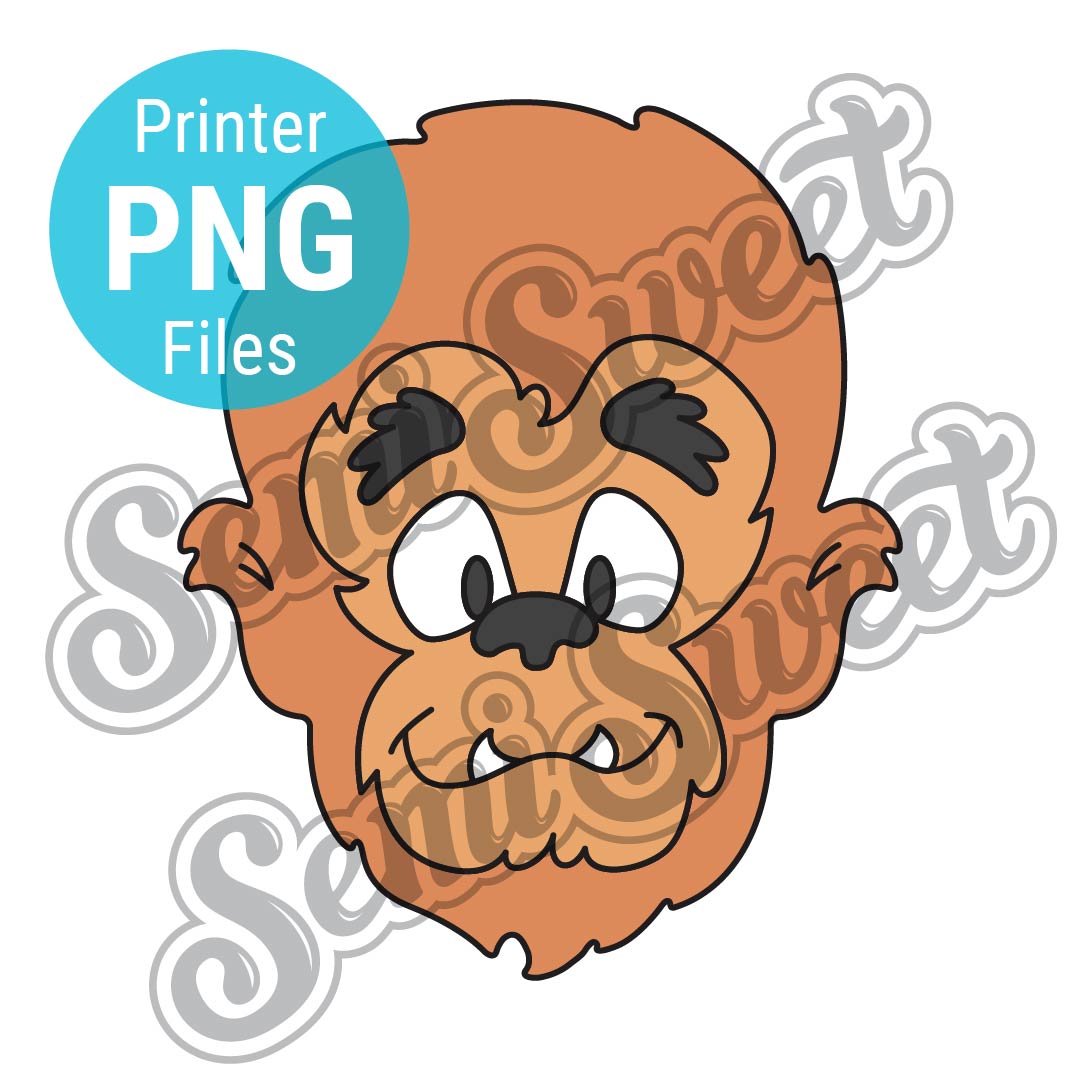 Wolfman Face Cookie Cutter - PNG Images | Semi Sweet Designs