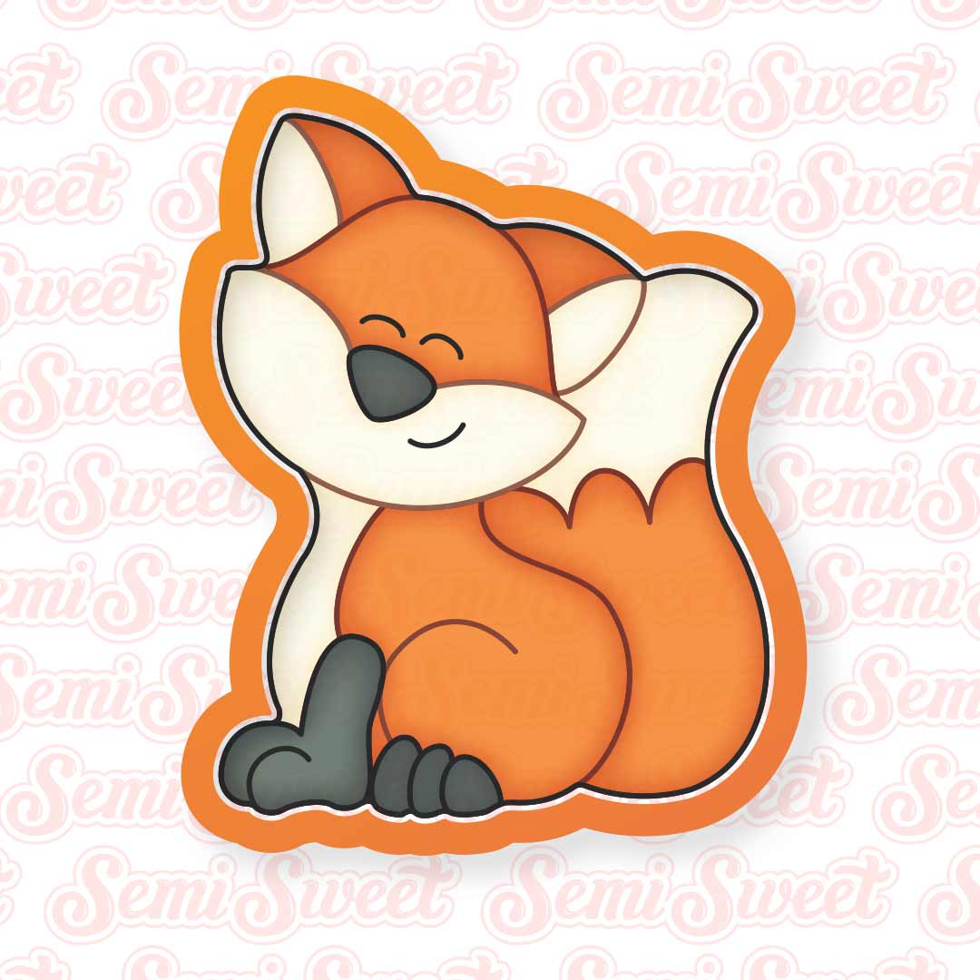 Woodland Fox Cookie Cutter | Semi Sweet Designs