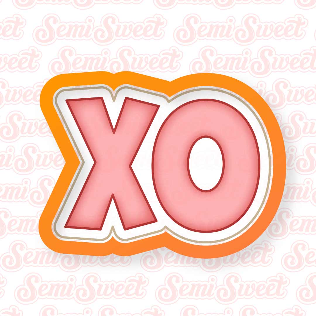 valentine XO cookie cutter