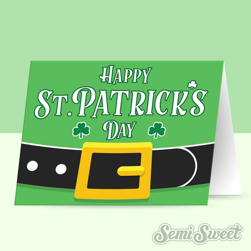 Happy St. Patrick’s Day - Instant Download Printable Bag Topper