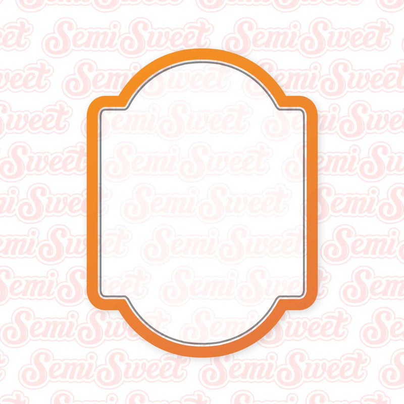 Arch Plaque Cookie Cutter | Semi Sweet Designs