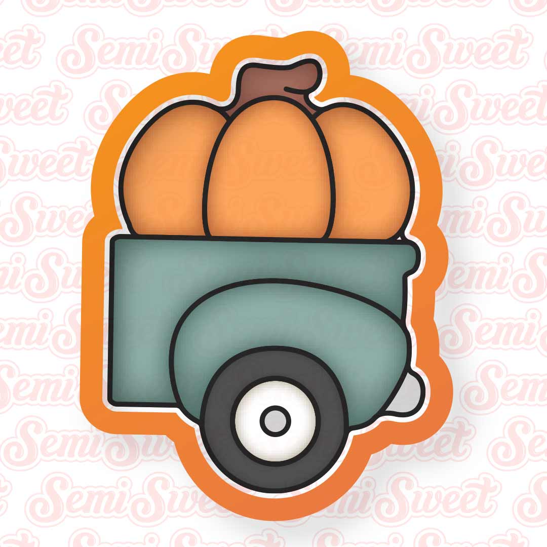 Fall Truck Back Only Cookie Cutter
