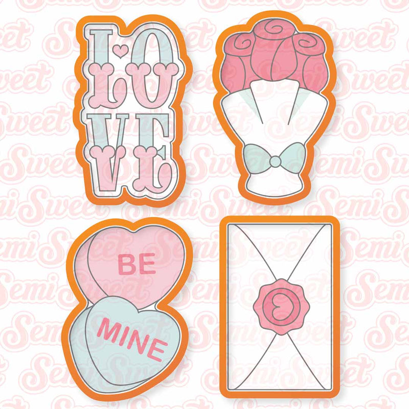 Be Mine Valentine Cookie Cutter Set