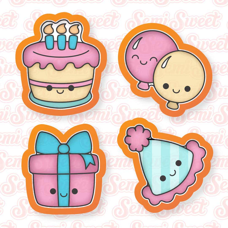 Birthday Cookie Cutter Set