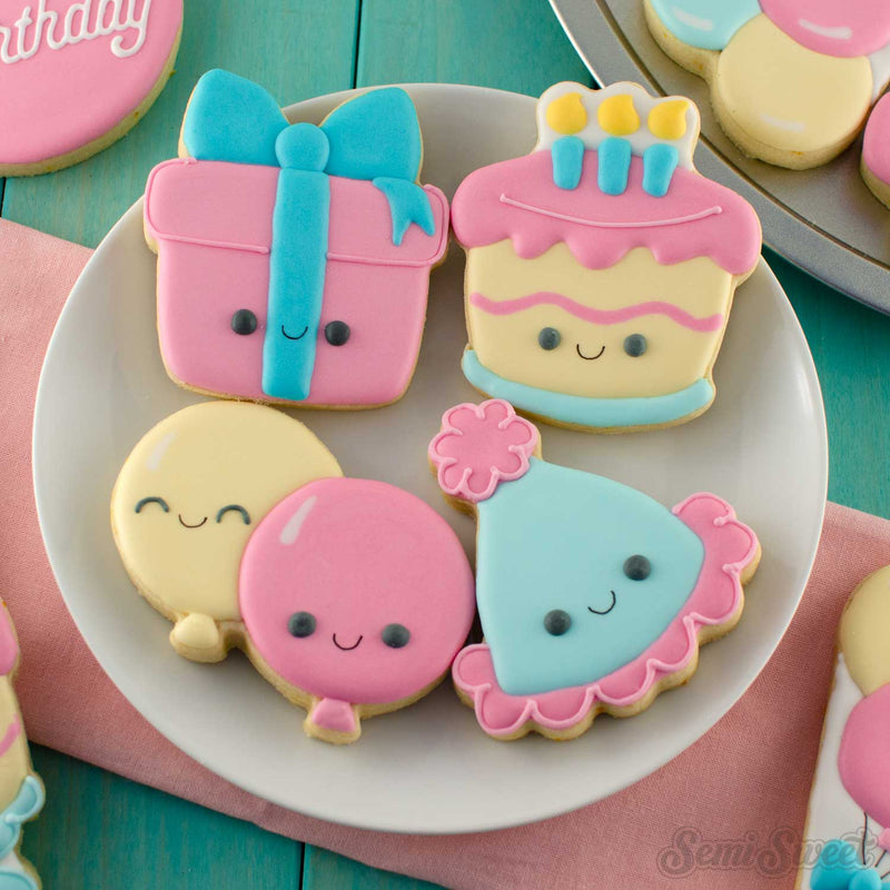 birthday cookie cutter set
