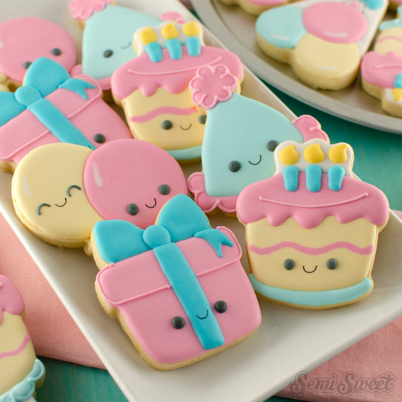 birthday cookie cutter set