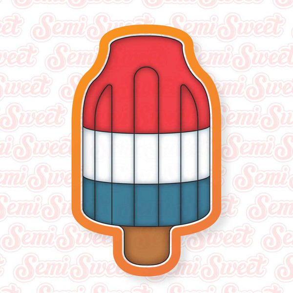 Bomb Pop Cookie Cutter | Semi Sweet Designs