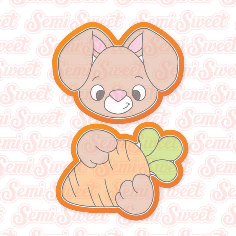 Bunny Body Cookie Cutter Set | Semi Sweet Designs