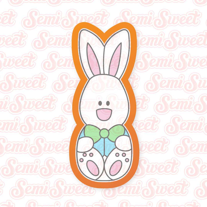 Bunny Easter Stick Cookie Cutter | Semi Sweet Designs