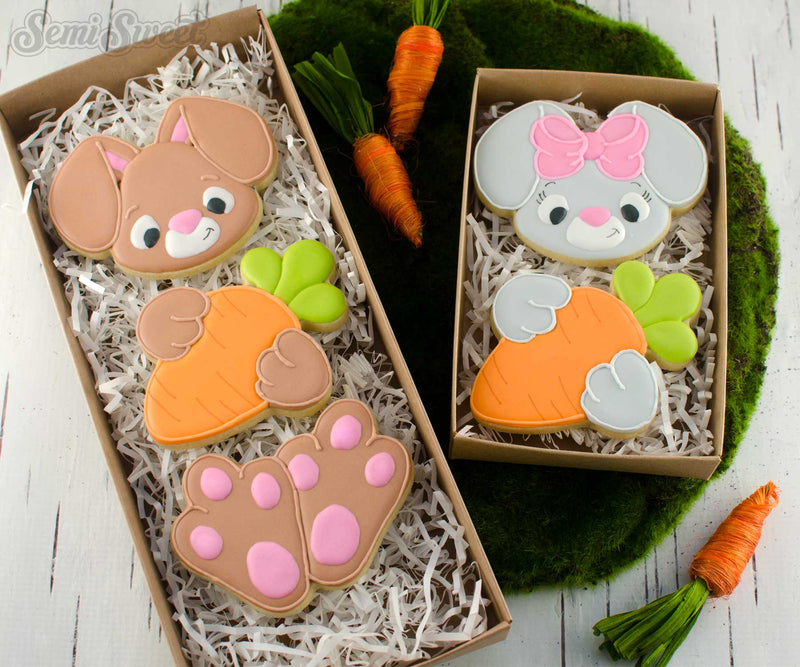 Bunny Body Cookie Cutter Set