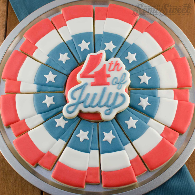 Bunting Platter Cookie Cutter Set