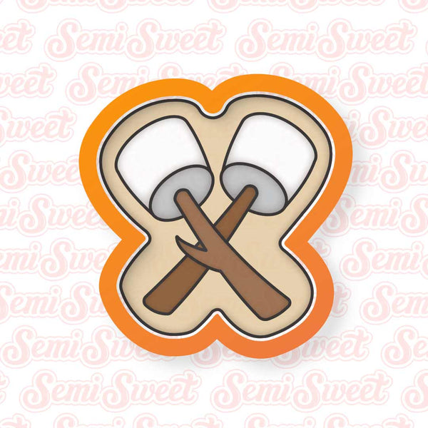 Roasted Marshmallows Cookie Cutter