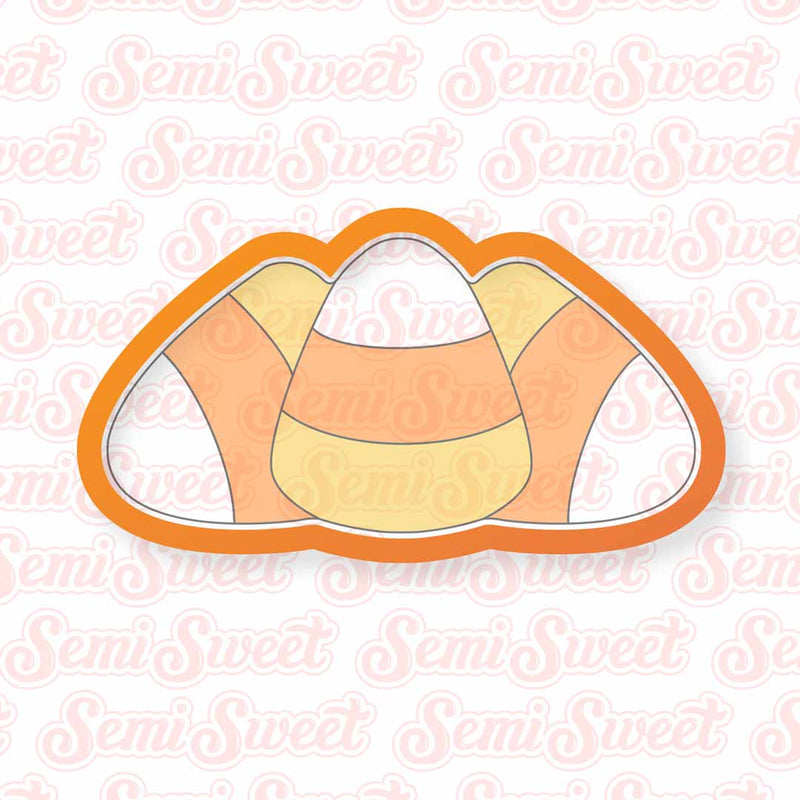 Candy Corn Group Cookie Cutter | Semi Sweet Designs