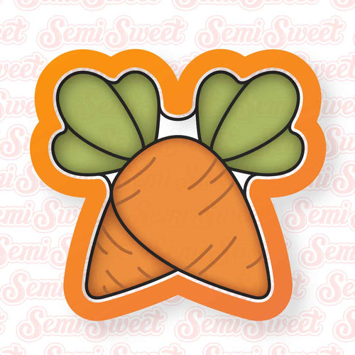 Carrot Pair Cookie Cutter