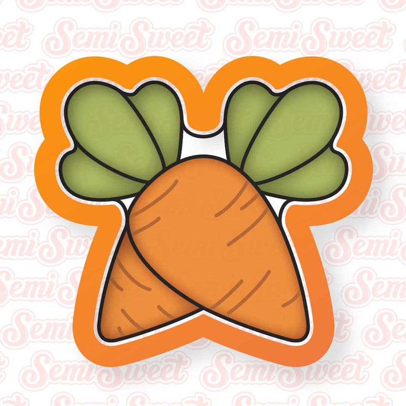 Carrot Pair Cookie Cutter