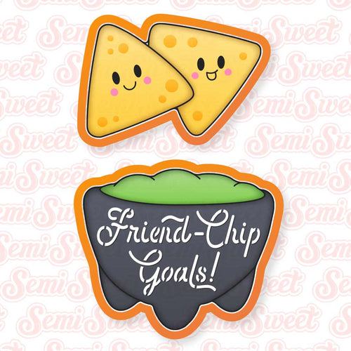 2-Pc Chips and Guacamole Cookie Cutter Set