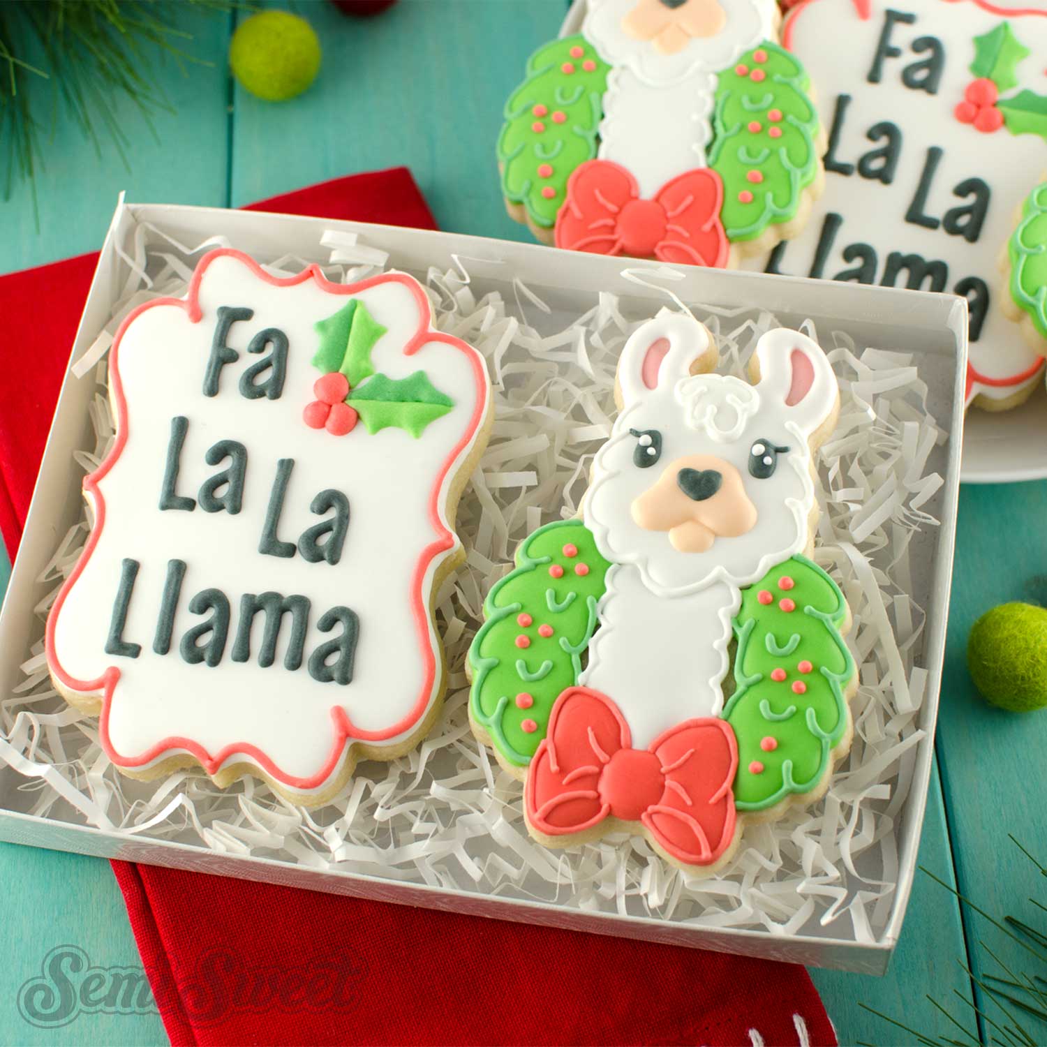 Holly Plaque Cookie Cutter