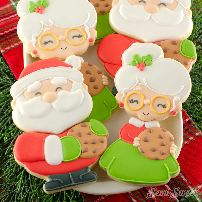 Cookie Claus Couple Cutter Set