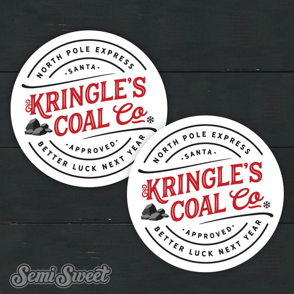 Kringle's Coal Co. - Instant Download Printable E-Tag kringle-s-coal-co-instant-download-printable-e-tag