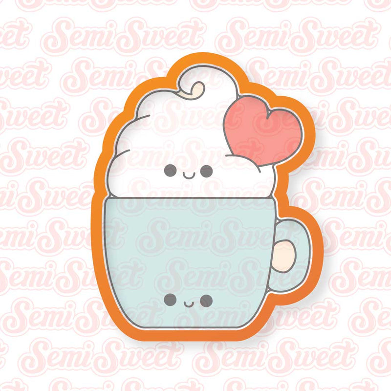 Mug with Cream Cookie Cutter
