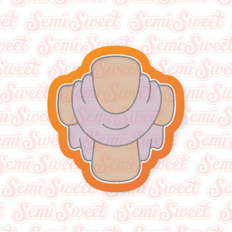 Easter Cross with Sash Cookie Cutter | Semi Sweet Designs