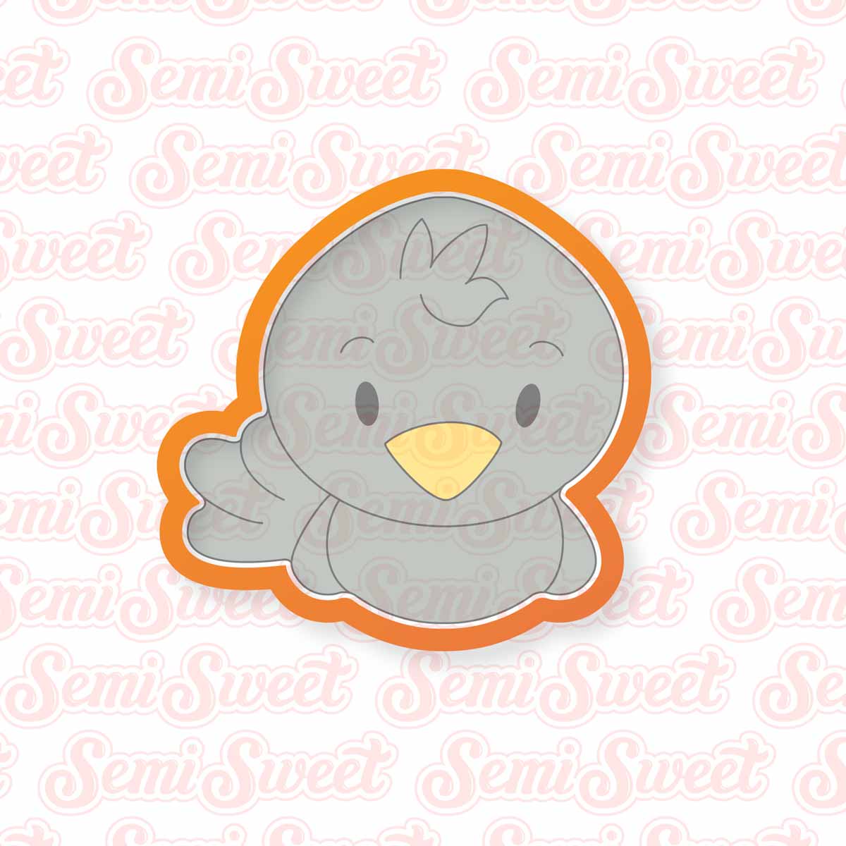 Crow Bird Cookie Cutter | Semi Sweet Designs
