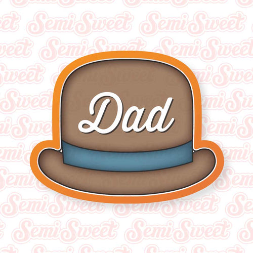 Bowler Hat Cookie Cutter