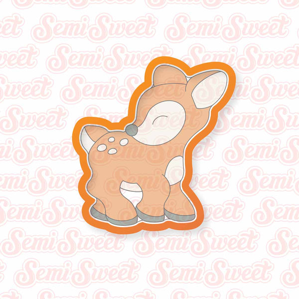 Woodland Deer Cookie Cutter | Semi Sweet Designs