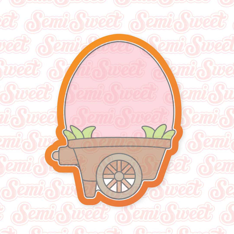 Egg Cart Cookie Cutter | Semi Sweet Designs