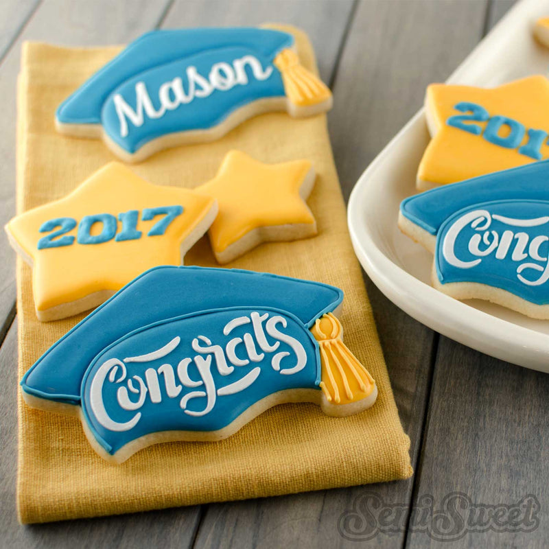 Graduation Cap Cookie Cutter