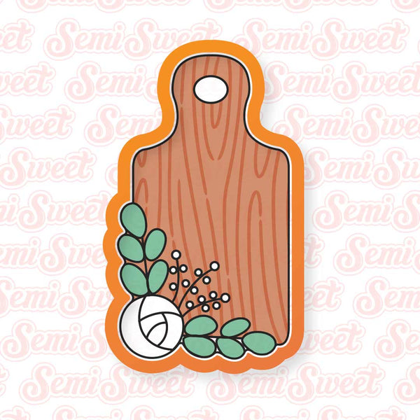 Charcuterie Cutting Board Cookie Cutter | Semi Sweet Designs