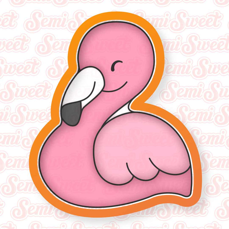 Flamingo Platter Cookie Cutter