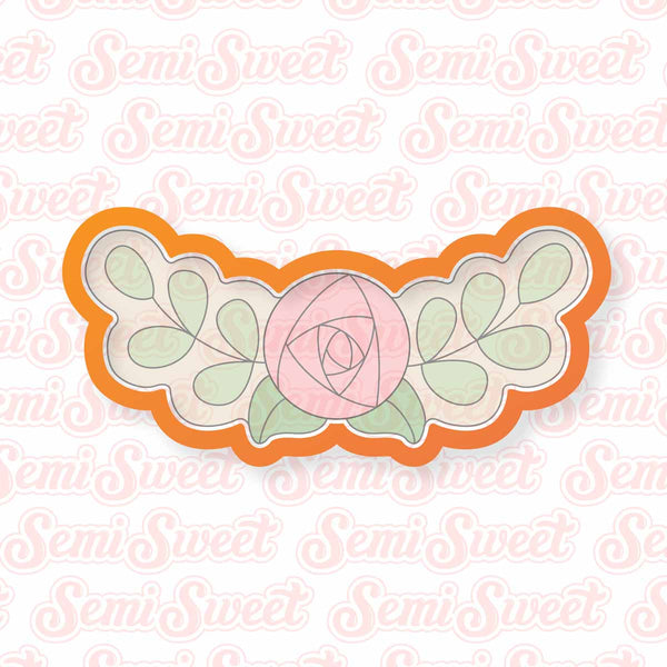 Floral Border Cookie Cutter | Semi Sweet Designs