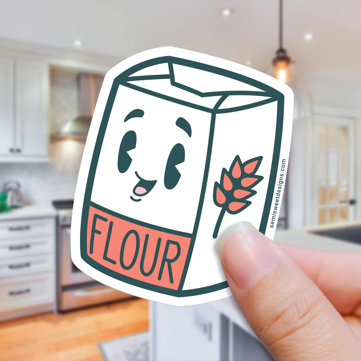 flour sticker