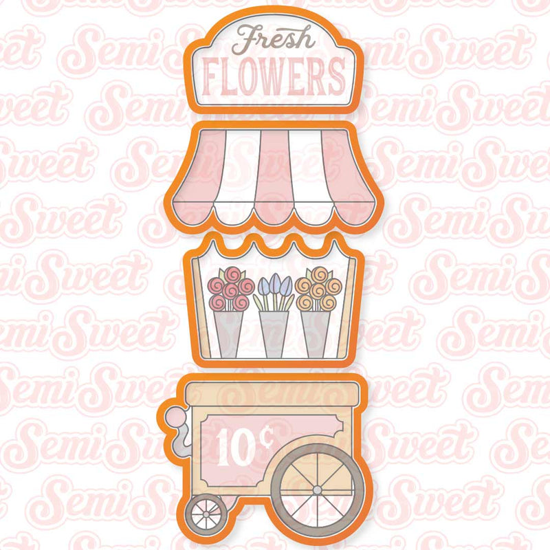 Vendor Cart Cookie Cutter Set