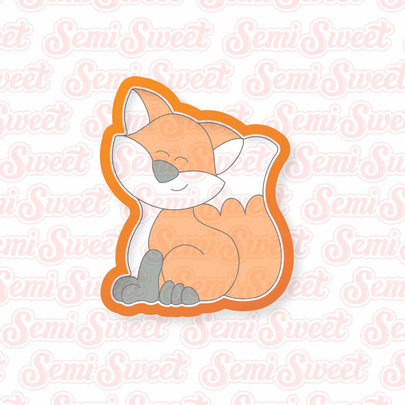 Woodland Fox Cookie Cutter | Semi Sweet Designs