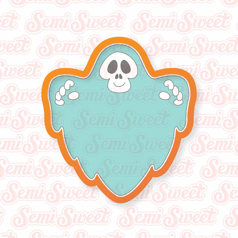 Ghoul Plaque Cookie Cutter | Semi Sweet Designs