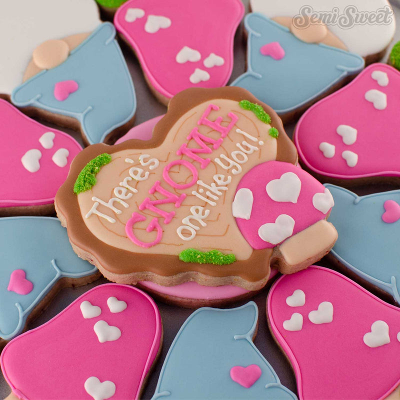 Wood Heart with Mushroom Cookie Cutter