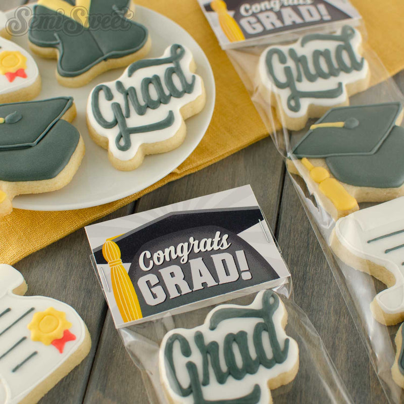 Congrats Grad!  - Instant Download Printable Bag Topper