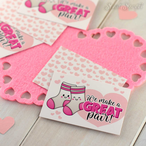 We make a great pair! | Sock cookie tag