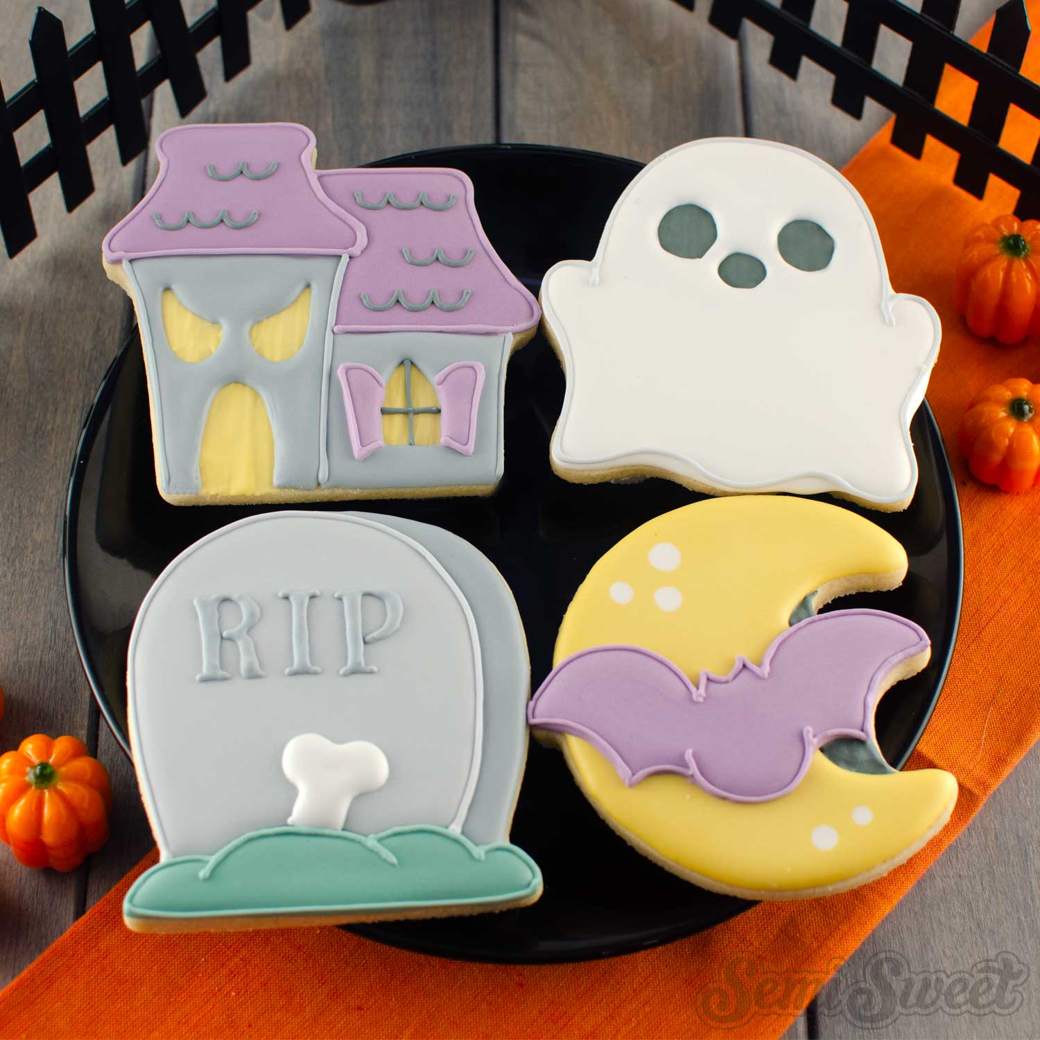 Haunted House Mini Cookie Cutter Set