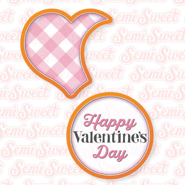 Overlapping Heart Platter Cookie Cutter | Semi Sweet Designs