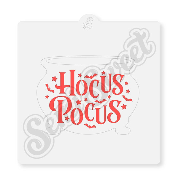 Hocus Pocus Stencil | Semi Sweet Designs