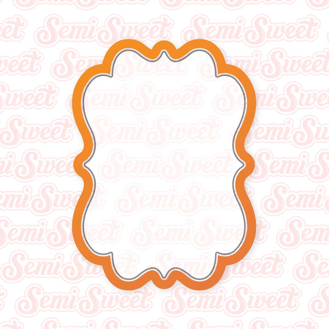 Holly Plaque Cookie Cutter | Semi Sweet Designs