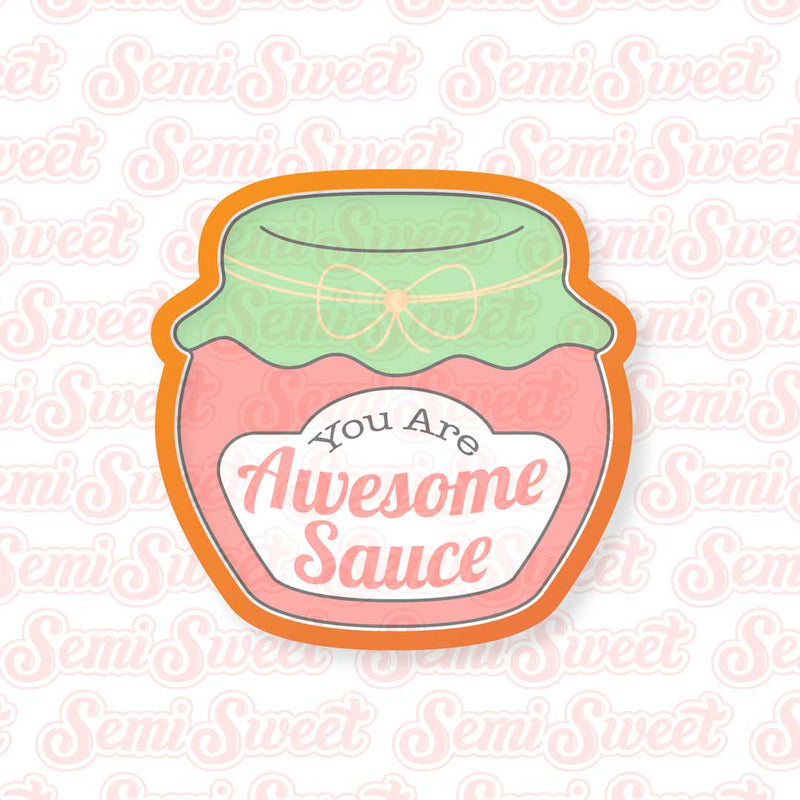 Jelly Jar Cookie Cutter | Semi Sweet Designs