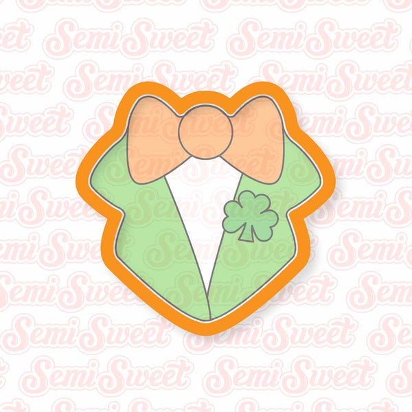 Bow Tie and Lapels Cookie Cutter | Semi Sweet Designs